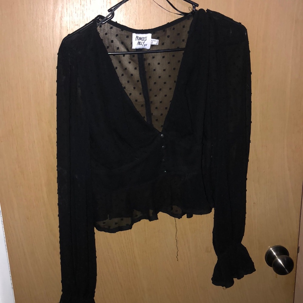 Brand new princess Polly black shirt!!